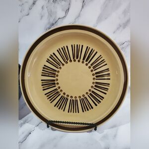 Vintage Moon Glow Stoneware Dinner Plate